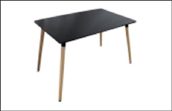DТ-04 (gh-T003) стол обеденный, черный